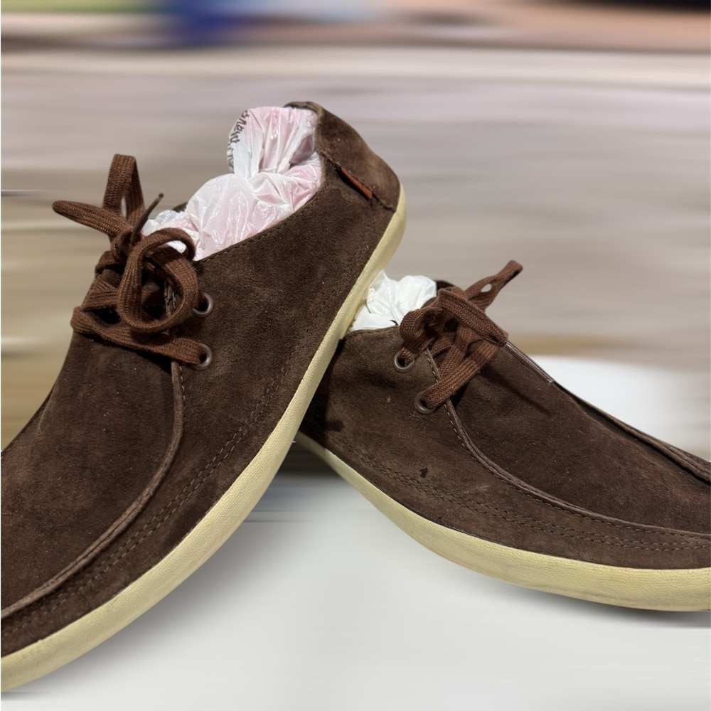 Original Vans surf siders dark brown 11.5